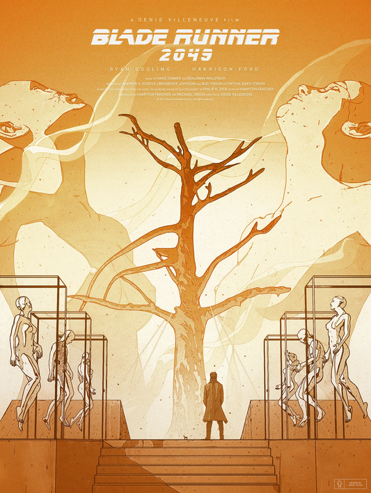 Blade Runner 2049 screenprinted poster (Variant)