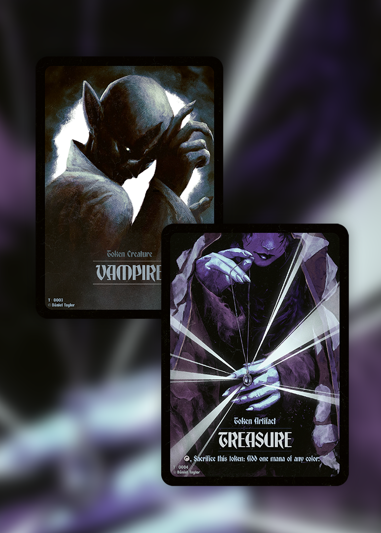 Vampire // Treasure Double-Sided Token