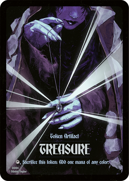 Vampire // Treasure Double-Sided Token