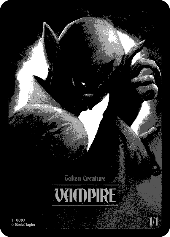 Vampire // Treasure Double-Sided Token