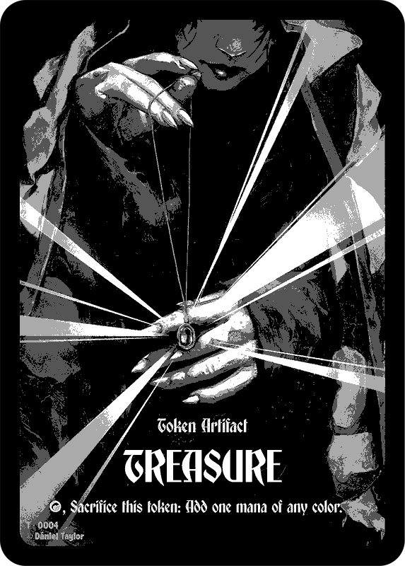Vampire // Treasure Double-Sided Token