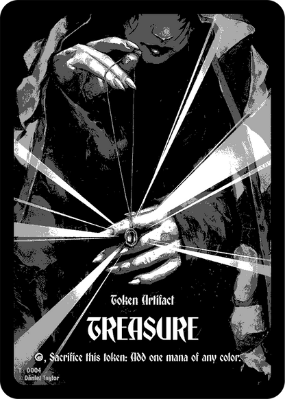 Vampire // Treasure Double-Sided Token