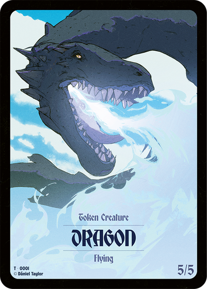 Dragon // Bird Double-Sided Token