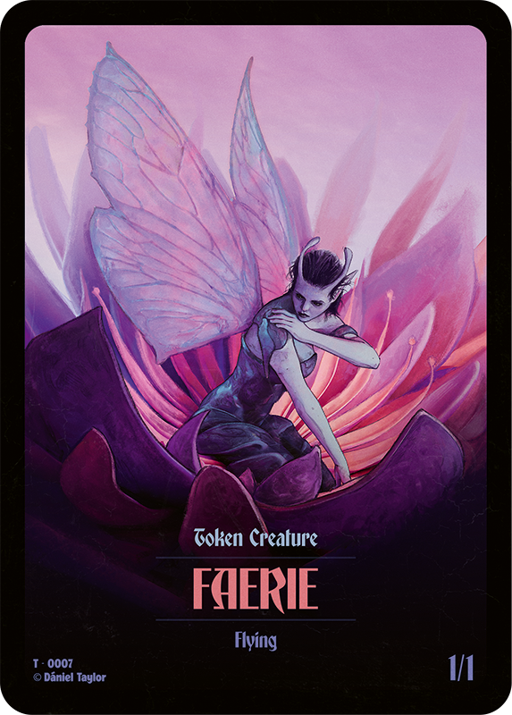 Faerie // Copy Double-Sided Token