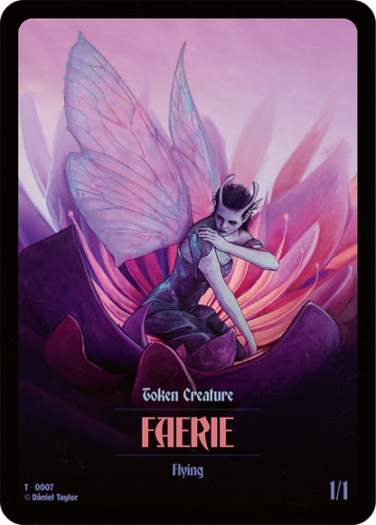Faerie // Copy Double-Sided Token