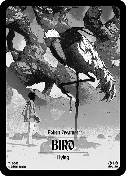 Dragon // Bird Double-Sided Token