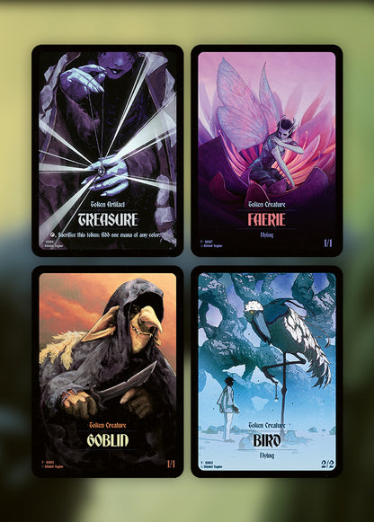 Bundle I - 4 Double-Sided Tokens