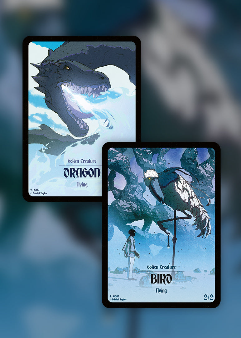 Dragon // Bird Double-Sided Token