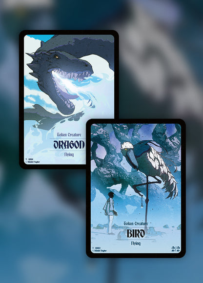 Dragon // Bird Double-Sided Token